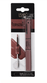 Rouge à lèvres Double Touch Rose foncé maman sans notice